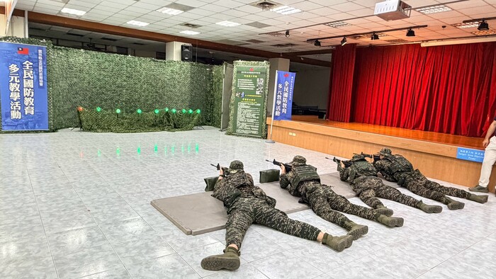 115年全民國防教育多元活動-T91射擊小隊競賽在美和圖片