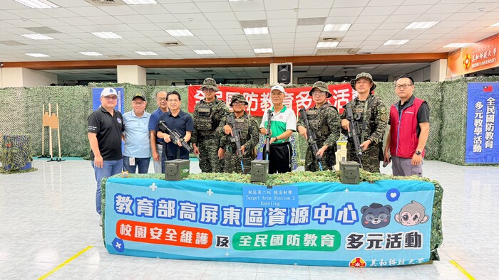 115年全民國防教育多元活動-T91射擊小隊競賽在美和圖片