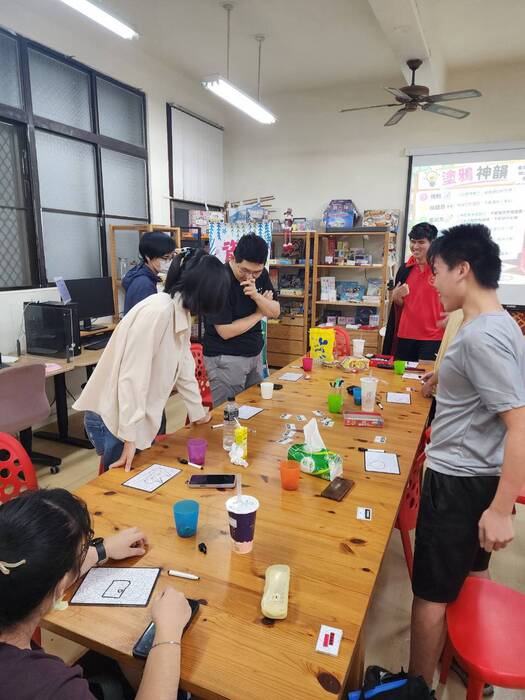 『好好說話․我的想法我來說』~資源教室辦理人際溝通成長團體，陪伴學生在遊戲中學習表達與理解圖片