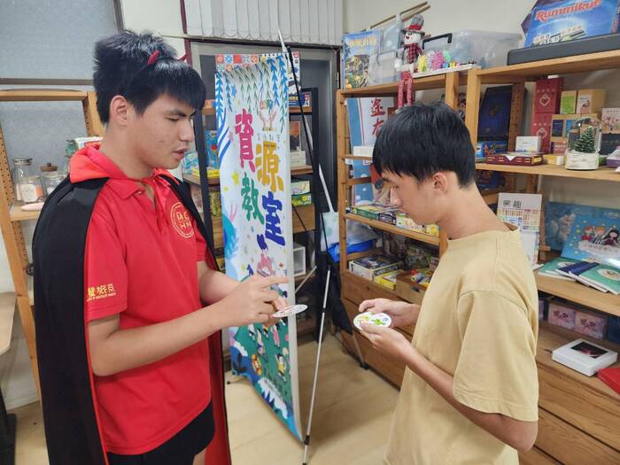 『好好說話․我的想法我來說』~資源教室辦理人際溝通成長團體，陪伴學生在遊戲中學習表達與理解圖片