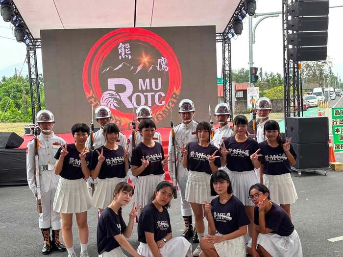 內埔韓愈祭系列活動開幕典禮 本校熊鷹儀隊精彩開幕表演！圖片